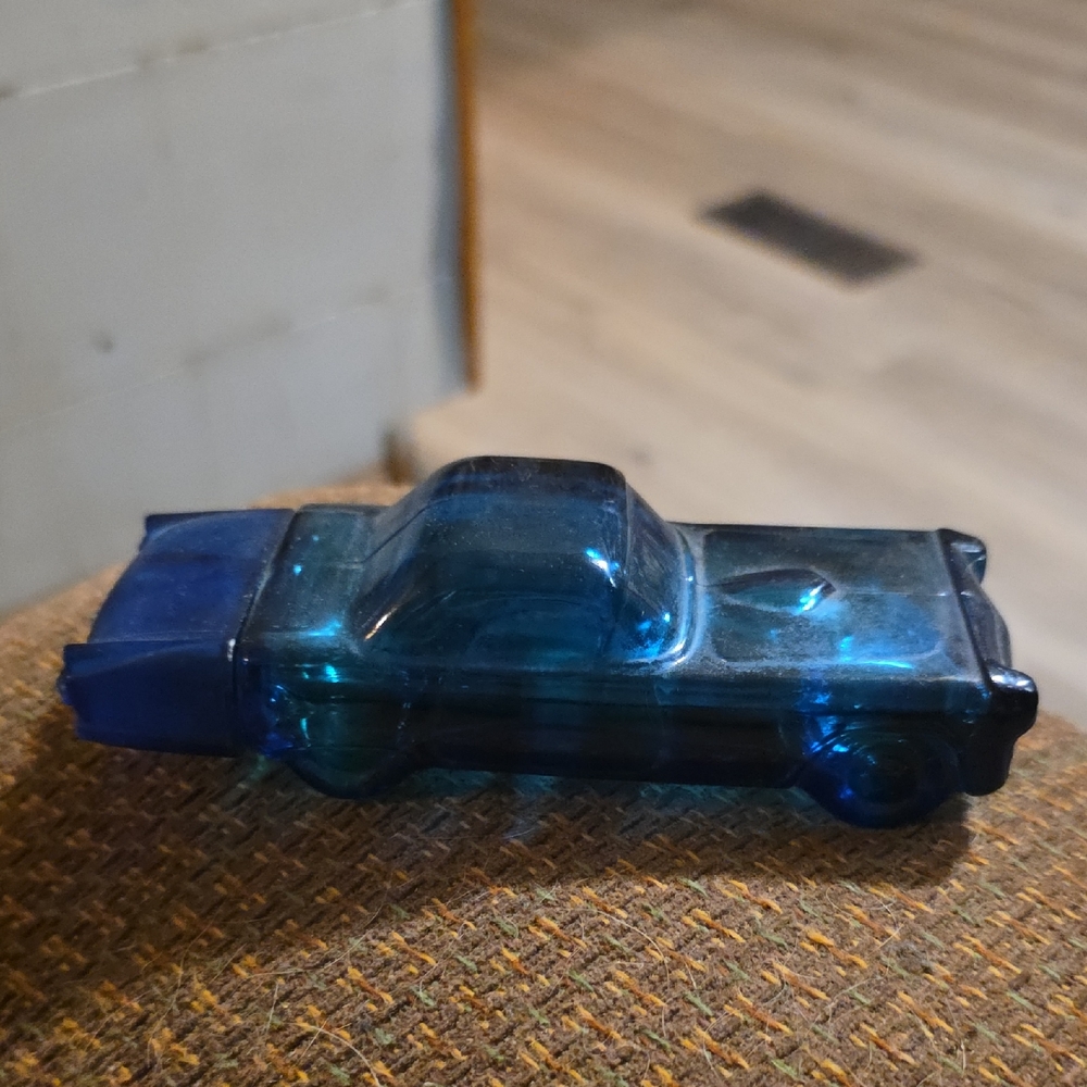 Avon Translucent Blue Toy Car